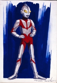 １９６６年作のウルトラマン（提供）
