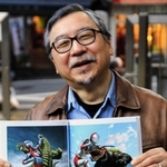 怪獣絵師と呼ばれるイラストレーターの開田裕治さん＝東京都杉並区