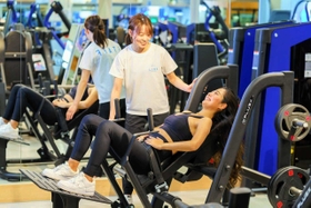 パーソナルトレーニングの様子（提供）