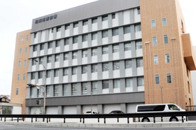 完成した尼崎南署の新庁舎＝尼崎市昭和通２