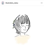 起業の第一歩となったインスタグラムに投稿したイラスト（提供）