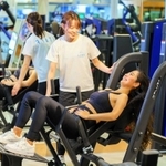 パーソナルトレーニングの様子（提供）