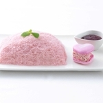 ストロベリー味の糸ピンス（提供）