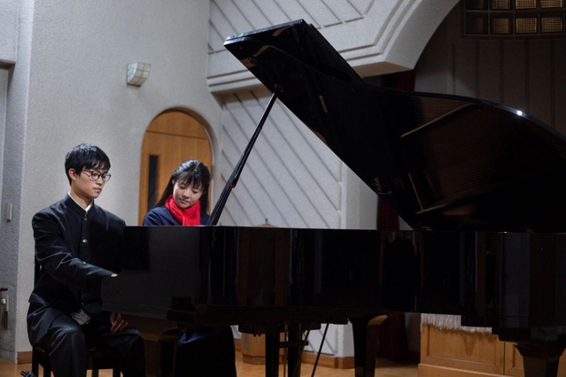 映画「にしきたショパン」の一場面（オフィスハッセル提供）