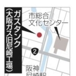 大阪ガスのタンク