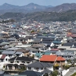 開発から約半世紀を迎えた県内最大規模のニュータウン・大和団地（撮影・斎藤雅志）