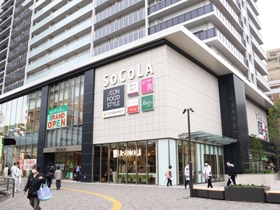 ２日に開業する「ソコラ塚口クロス」＝尼崎市南塚口町２