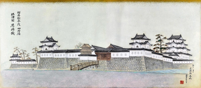 「尼崎城本丸図」（あまがさきアーカイブズ提供）