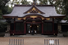 奈良時代の僧・行基が守り神として神様と仏様を祭ったのが由来と伝わる富松神社＝尼崎市富松町２、富松神社