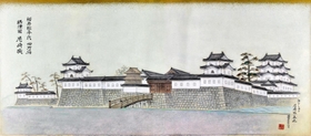 「尼崎城本丸図」（あまがさきアーカイブズ提供）
