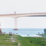 田端良守さんの作品「集まる場所」（出光興産提供）