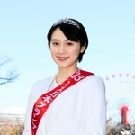 ミス日本グランプリに輝いた芦屋市出身で関西学院大の吉岡恵麻さん＝神戸市中央区東川崎町１