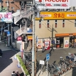 新たに路上喫煙禁止区域となるＪＲ立花駅北側＝尼崎市立花町１