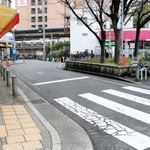 放置自転車がほとんどなくなったＪＲ立花駅北側＝２５日、尼崎市立花町１