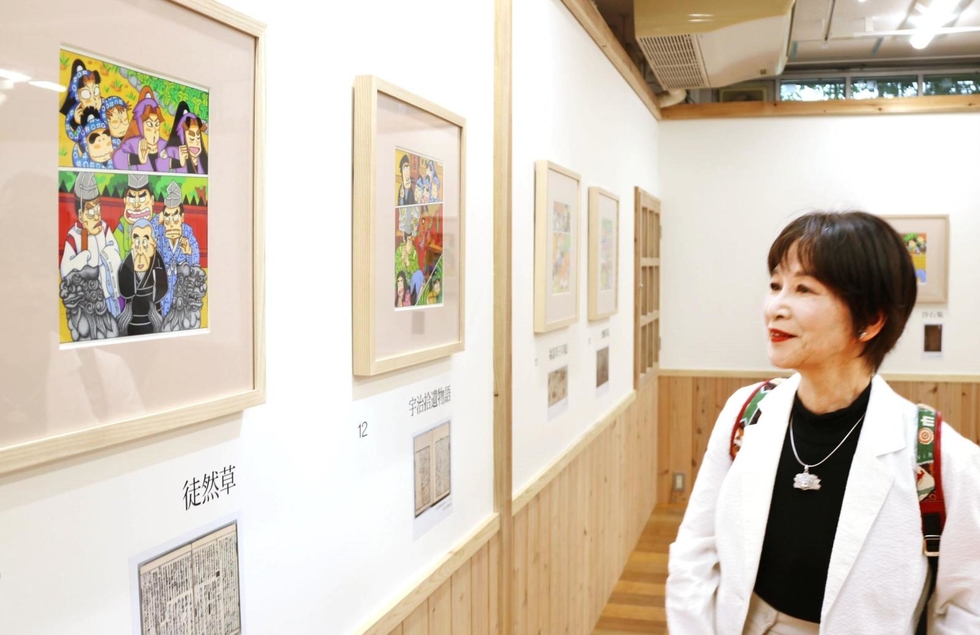 忍たま」尼子騒兵衛さん 全国初の常設ギャラリー 初公開の原画展も