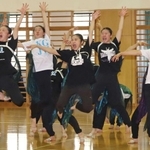 熱のこもった練習をする関西学院高等部ダンス部＝西宮市上ケ原一番町