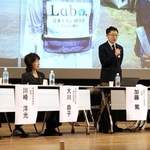 避難所のトイレ問題などについて話し合われたパネル討議＝西宮市池開町