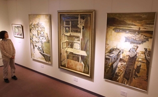 海外でも活躍された画家の遺作 海外でも活躍された画家の遺作 絵画