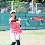 練習に励む中川心愛さん＝川西市久代６