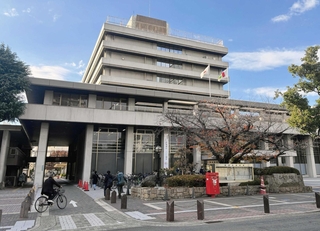 来年３月に市長選が予定されている西宮市の本庁舎＝西宮市六湛寺町