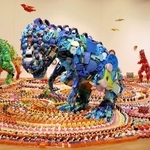 懐かしの宝塚ファミリーランド　往時の写真や園内マップ展示　宝塚・文化芸術センター