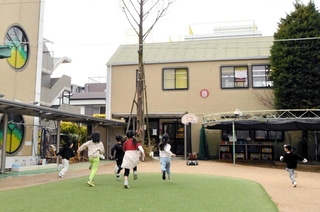 幼稚園から認定こども園に移行した「阪急幼稚園」＝西宮市大屋町