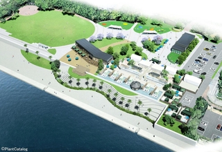 再整備後の鳴尾浜臨海公園南地区のイメージ（鳴尾浜リトリートパークグループ提供）