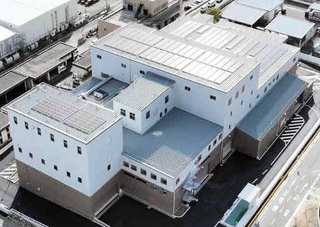 東部総合処理センター内に新設された「資源循環施設」＝西宮市鳴尾浜２（市提供）