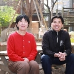 六瀬ほしのさと小学校の運営法人あけぼの学園の安家匠さん（右）と校長に就任する藤田美保さん＝大阪府豊中市南桜塚２、あけぼの幼稚園