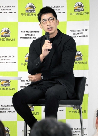「年間を通してトップに立つのは大変なこと」。優勝の重みを語る矢野燿大元監督＝西宮市甲子園町