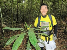 大学院を休学し、世界一周の旅に出ていた小嶌不二夫さん（ピリカ提供）