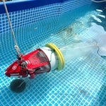 低コストで水中、水面のマイクロプラスチックごみを採取、調査するために開発した装置（ピリカ提供）