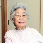 戦時中の経験を語る藤本吉江さん＝神戸市東灘区深江南町３（２０２１年６月１日）