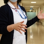 第３波と立ち向かってきた日々を振り返る看護師長の女性＝姫路医療センター
