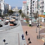好調だった姫路市駅前町も９年ぶりに公示地価が下落。播磨地域では最も高かった＝姫路駅前（撮影・大山伸一郎）