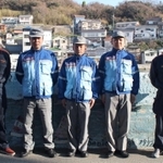 飾磨消防署家島出張所に勤務する職員たち