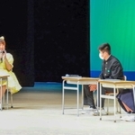 多様性のある社会について講演するはるな愛さん＝アクリエひめじ
