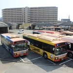 市バス時代から約６０年近い歴史に幕を下ろした車庫＝３月、姫路市日出町２