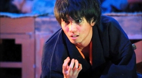 「羅生門」の予告動画で下人を演じる上川泰生さん