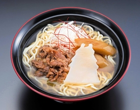 姫路城えきそば（まねき食品提供）