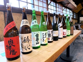 各酒蔵の看板銘柄