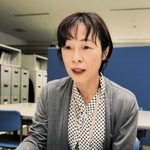 コロナ禍での熱中症対策を話す市保健所の正木典子さん＝姫路市坂田町