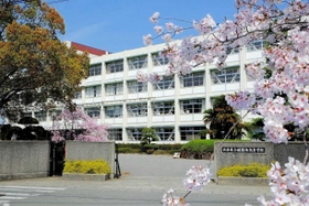 統合校の想定設置場所として発表された姫路南高校＝提供