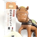 白い銀馬車かぼちゃ（銀の馬車道ネットワーク協議会事務局提供）