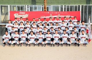 予選１位で全国大会へ進む「兵庫夢前ヤング」＝姫路市夢前町神種