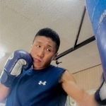 日本ライトフライ級王座決定戦に挑む大内淳雅さん＝姫路木下ボクシングジム