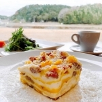 イタリア料理店「パスタソリーゾ」のラザニア（中播磨県民センター提供）