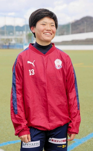 姫路女学院の三輪愛梨主将