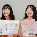 インドネシアの森林再生に向け活動する一般社団法人ヒダマリの村田美穂さん（右）、里穂さん姉妹＝姫路市内