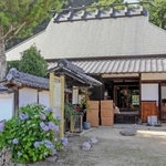 古民家カフェに生まれ変わった清瀬一郎の生家＝姫路市夢前町杉之内